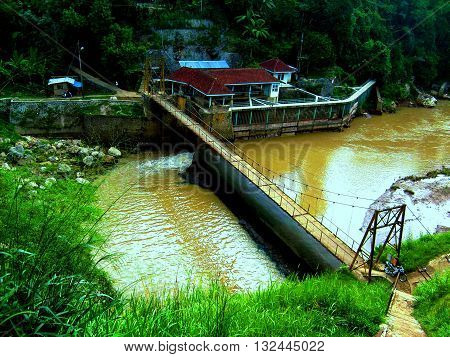 PLTA Ubrug UBP Saguling , Sukabumi West Java Indonesia