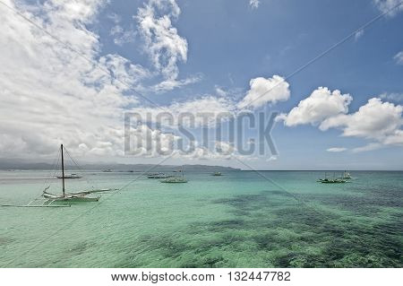 One of seven thousand Philippine Islands is the island Borakay