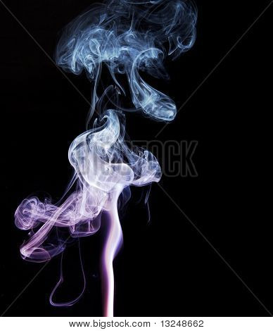 Coloured smoke image
