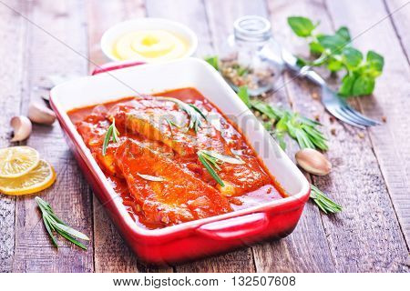 Fish With Sauce