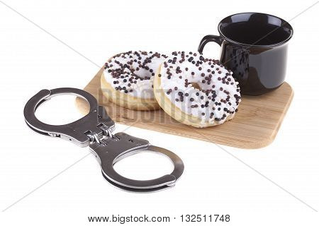 Delicious Donuts With Coffee