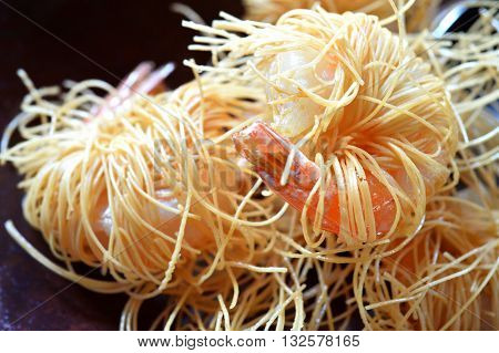 Deep Fry Shrimp