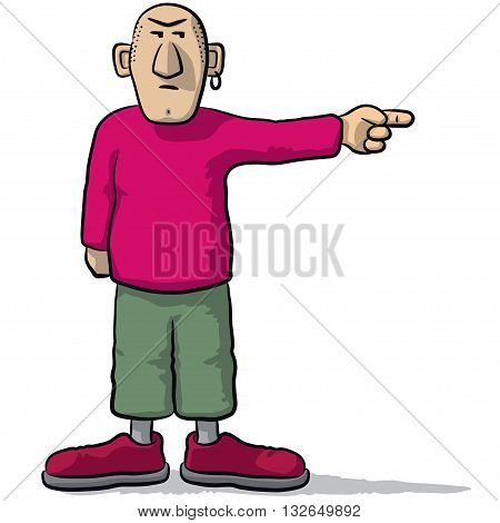 That Character Indicates Suspicious Look