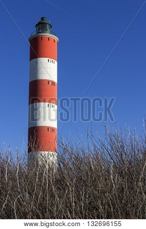 Berck Lighthouse in France on a sunny day