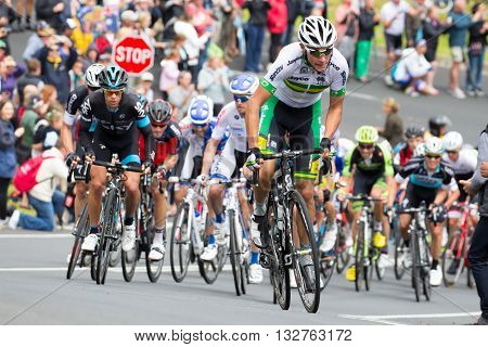 MELBOURNE, AUSTRALIA - FEBRUARY 1: The inaugral Cadel Evans Great Ocean Road Race