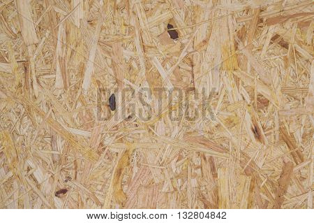 Pressed, crushed wood chips. Texture wood closeup.