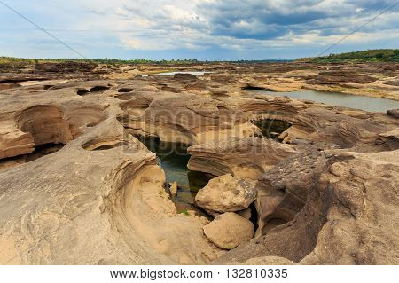 Unseen Thailand Grand Canyon Sam Pan Bok At Ubonratchathani