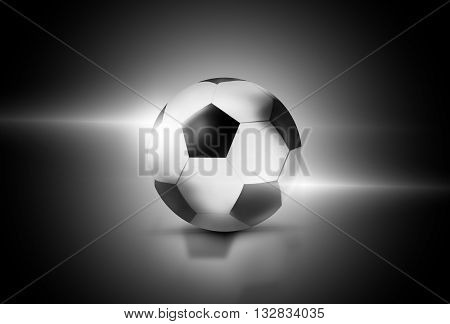 sport football soccer 3D graphic illustration design modern image