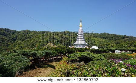 Pagode At Doi Inthanon