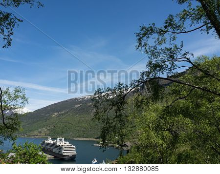 a cruise through the famous norwegian fjoerds