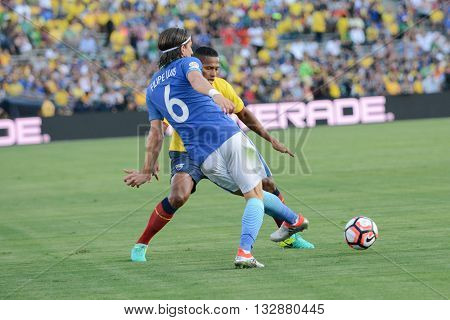 Brazilian Soccer Filipe During Copa America Centenario