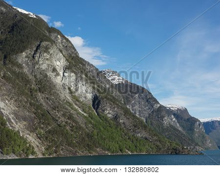 a cruise through the famous norwegian fjoerds