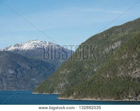 a cruise through the famous norwegian fjoerds