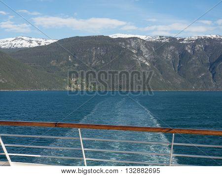 a cruise through the famous norwegian fjoerds