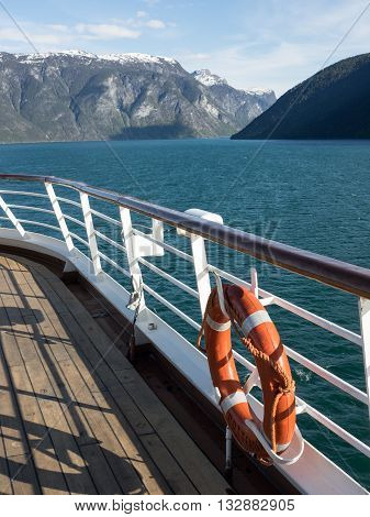 a cruise through the famous norwegian fjoerds