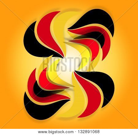 germany german creative 3d background graphic illustration design image