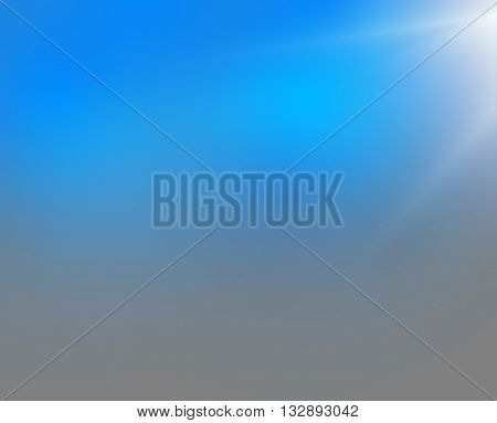 Nature Green Grass And Blue Sky Background