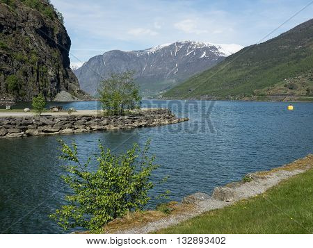 the wonderfull fjoerd of flam in norway