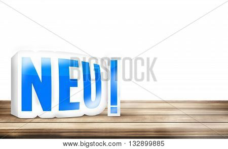 german language new 3D graphic illustration modern image graphic