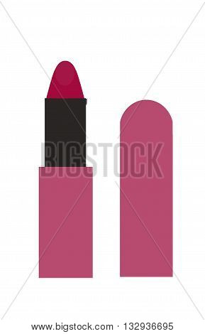 Pink beauty glamour lipstick - make up