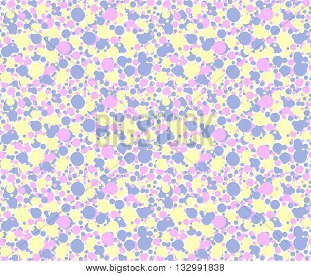 vector seamless pattern pattern with dots textile pattern yellow and violet pattern