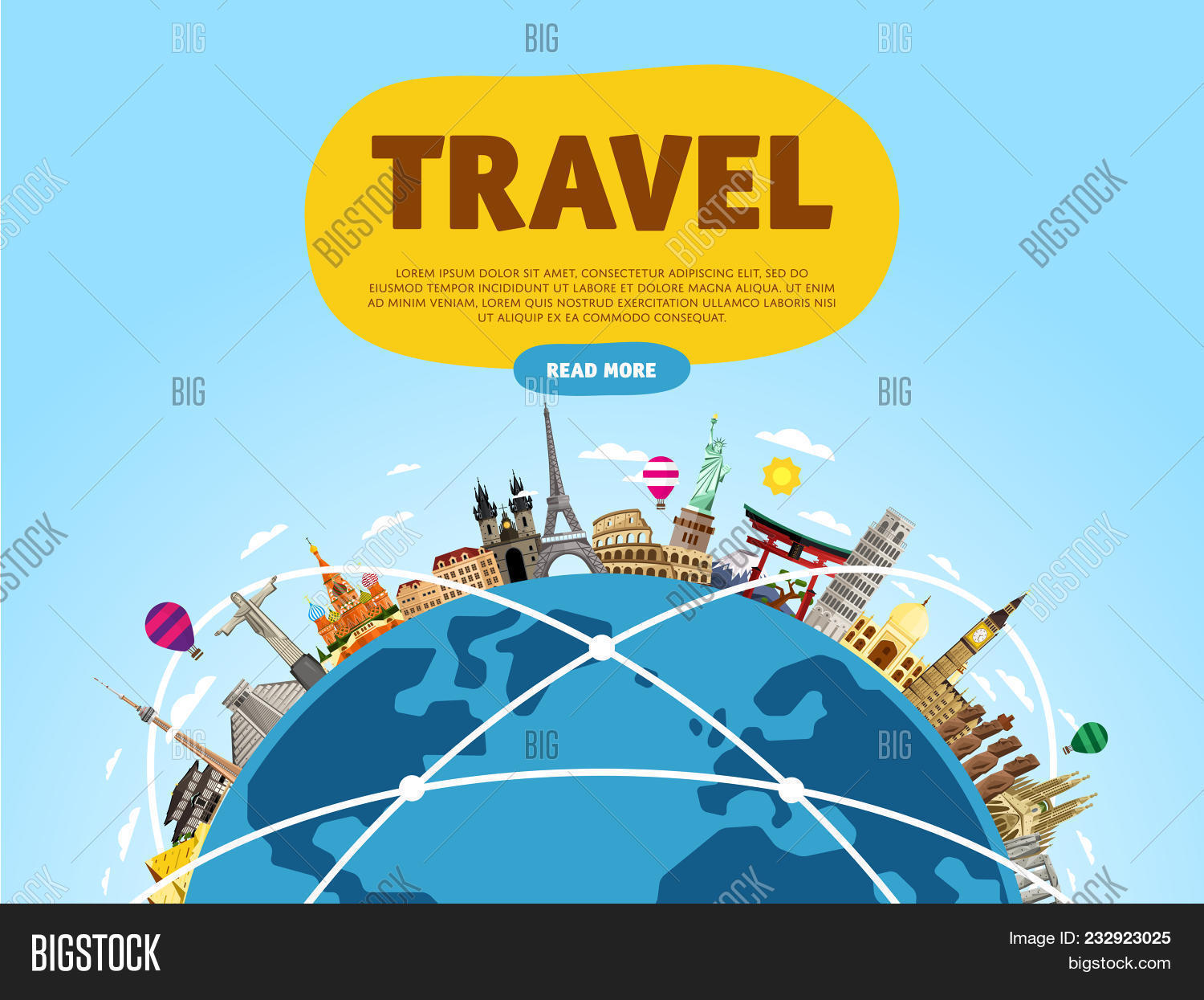 travel world monument image