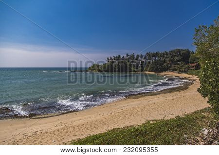 View At Tropical Beach At Matara, Sri Lanka