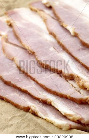 Hærdede lækker Bacon