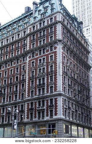 Knickerbocker Hotel Bricks Architecture Broadway New York Manhattan