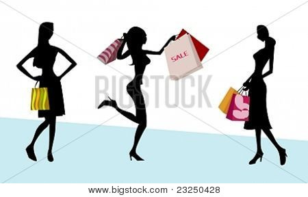  Dames in de winkel