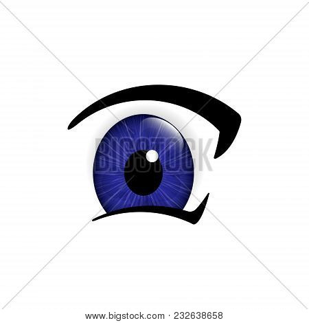 Human Eyes Closeup