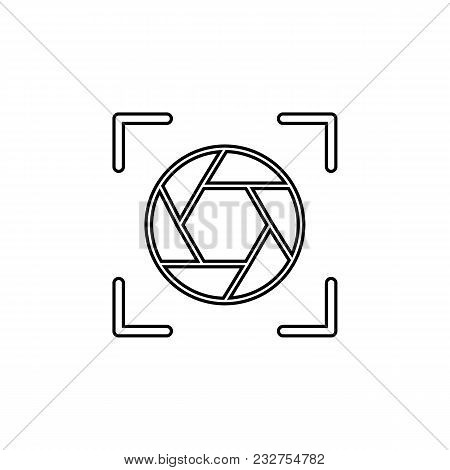 Diaphragm Icon.element Of Popular Camera Icon. Premium Quality Graphic Design. Signs, Symbols Collec