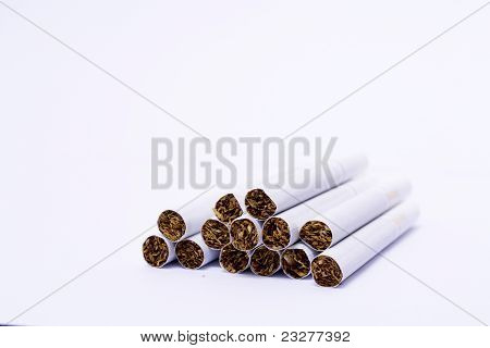 흡연의 클로즈업