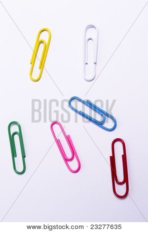 컬러 종이 클립