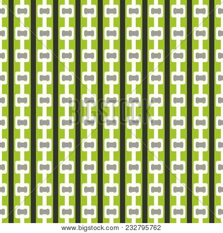 Ancient Geometric Pattern In Repeat. Fabric Print. Seamless Background, Mosaic Ornament, Ethnic Styl