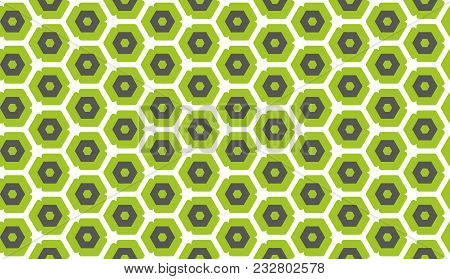 Retro Geometric Pattern In Repeat. Fabric Print. Seamless Background, Mosaic Ornament, Vintage Style