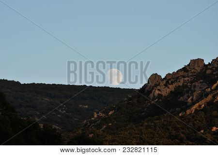 The Moon Over The Sarrabus Mountain, Sinnai