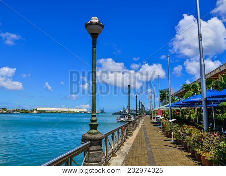 Caudan Waterfront Of Port Louis, Mauritius