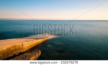 Sunset At The Sea, Trieste