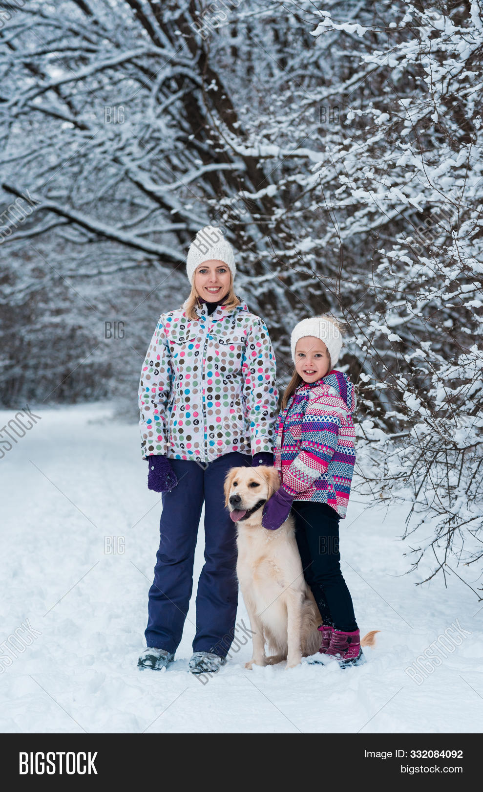 family winter activities on Happy Beautiful Young Image Photo Free Trial Bigstock