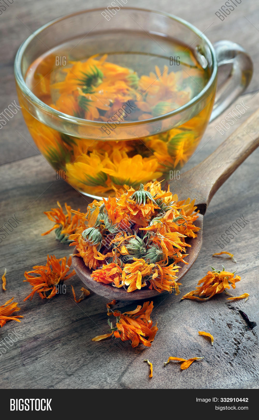 Dried Calendula Image & Photo (Free Trial) Bigstock
