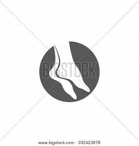 Foot Logo Template Vector