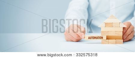 Implementation Of Home Automation To Your House. Smart Home, Intelligent House, Home Automation And 