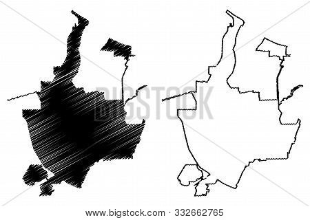 Rochester City (united States Cities, United States Of America, Usa City) Map Vector Illustration, S