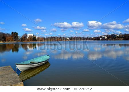 A boat