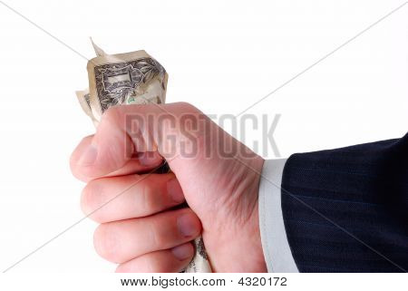 Hand Hold Dollar