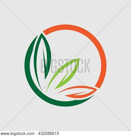 Logos Of Green Leaf Ecology Nature Element Vector