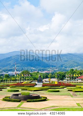Moutainous View From Mae Fah Luang University, Chiang Rai, Thailand