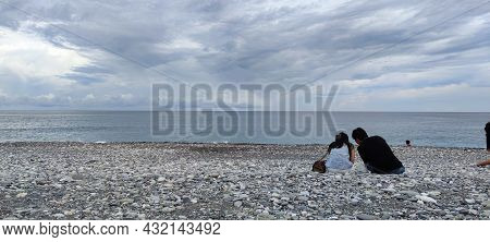 Hualien Mambo Beach, Taiwan - 30 Aug, 2021 : The Beach Hualien Mambo, Taiwan
