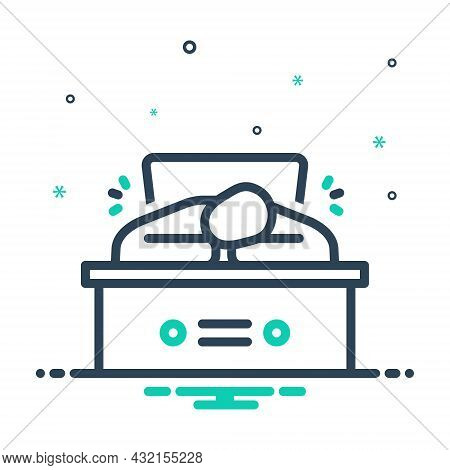Mix Icon For Tired  Exhausted Aweary Seedy Weary Sleepy Discharged Worker Snooze